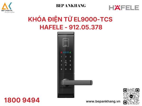 Khóa Điện Tử EL9000-TCS Hafele 912.05.378